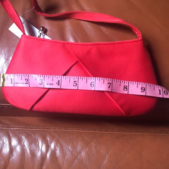 Red La Regale Purse with Tags - Picture 8 of 9